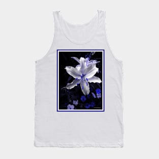 Blue-toned Lily Tank Top